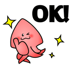 Pink Squid sticker #7949101