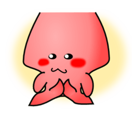 Pink Squid sticker #7949125
