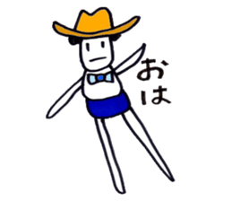 bluepanman3 sticker #7949220