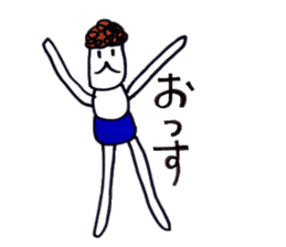 bluepanman3 sticker #7949224