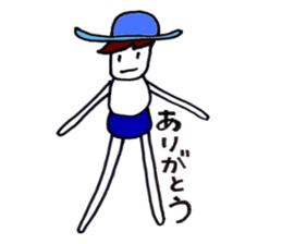 bluepanman3 sticker #7949228