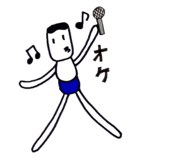 bluepanman3 sticker #7949232