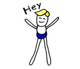 bluepanman3 sticker #7949240