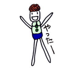 bluepanman3 sticker #7949247