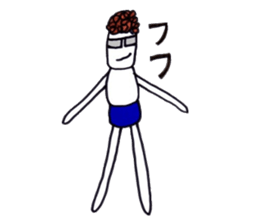 bluepanman3 sticker #7949252