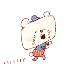 Cute smile!!English ver. sticker #7949575