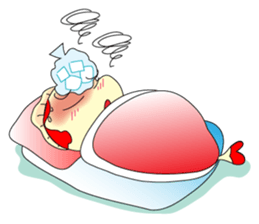 Mr Koi and his carp gang sticker #7949832