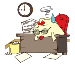 Mr Koi and his carp gang sticker #7949847