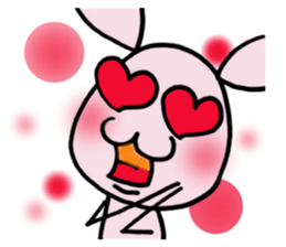 Hana of loose rabbit.2 sticker #7949955