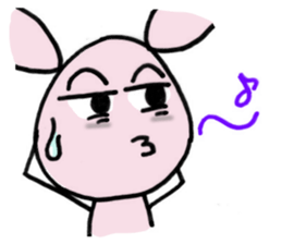 Hana of loose rabbit.2 sticker #7949960