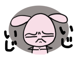 Hana of loose rabbit.2 sticker #7949961