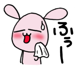 Hana of loose rabbit.2 sticker #7949963