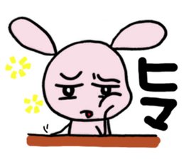 Hana of loose rabbit.2 sticker #7949964