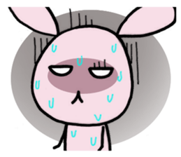 Hana of loose rabbit.2 sticker #7949966