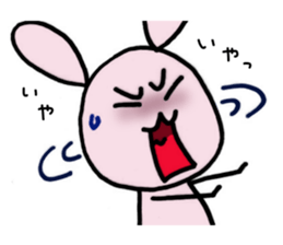 Hana of loose rabbit.2 sticker #7949969