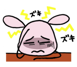 Hana of loose rabbit.2 sticker #7949970