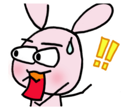 Hana of loose rabbit.2 sticker #7949977