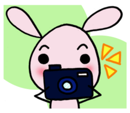 Hana of loose rabbit.2 sticker #7949979