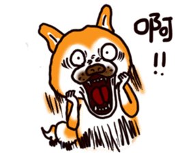 Shiba Dog PanPan's normal life 2nd sticker #7950295