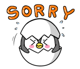 Cause trouble penguin sticker #7950631