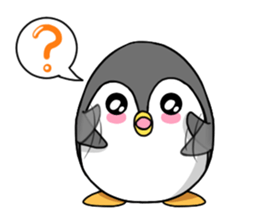 Cause trouble penguin sticker #7950643