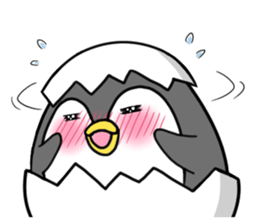 Cause trouble penguin sticker #7950650