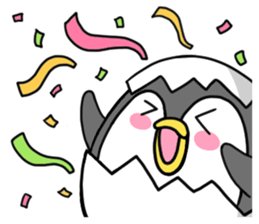 Cause trouble penguin sticker #7950655