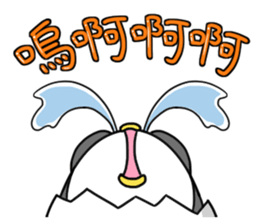 Cause trouble penguin sticker #7950658