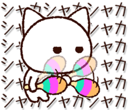 Hiroshima dialect cat sticker #7951079