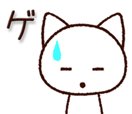 Hiroshima dialect cat sticker #7951084