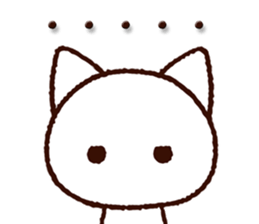 Hiroshima dialect cat sticker #7951097