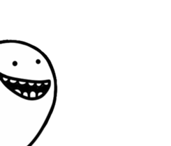 Monochrome Mashimaro2 sticker #7952708