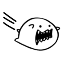 Monochrome Mashimaro2 sticker #7952719