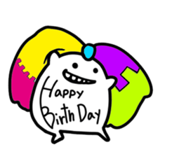 Monochrome Mashimaro2 sticker #7952723