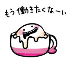 Monochrome Mashimaro2 sticker #7952727