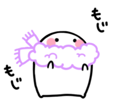 Monochrome Mashimaro2 sticker #7952734