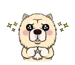 Chow Chow Polar Bear in Taiwan sticker #7952861