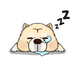 Chow Chow Polar Bear in Taiwan sticker #7952889