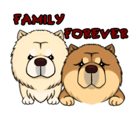 Chow Chow Polar Bear in Taiwan sticker #7952892