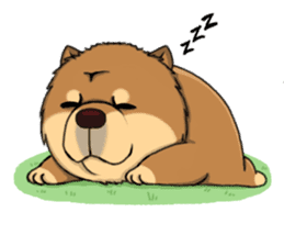 Chow Chow Polar Bear in Taiwan sticker #7952894