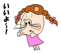 hanage-kko san sticker #7953741