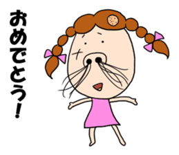 hanage-kko san sticker #7953745