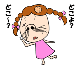 hanage-kko san sticker #7953755