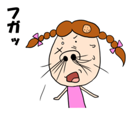 hanage-kko san sticker #7953757