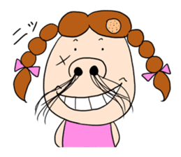 hanage-kko san sticker #7953769