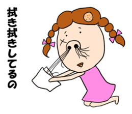 hanage-kko san sticker #7953770