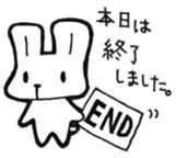 Wolf and pleasant friends of beard sticker #7953968