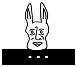 rabbit japanese sticker #7954140