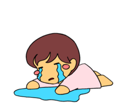 Good mood girl(Chinese) sticker #7954267