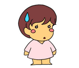 Good mood girl(Chinese) sticker #7954268